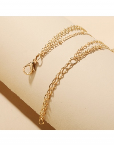 Replica  Fashion Simple Lock Multi-layer Necklace For Women #799245 $6.16 USD for Wholesale