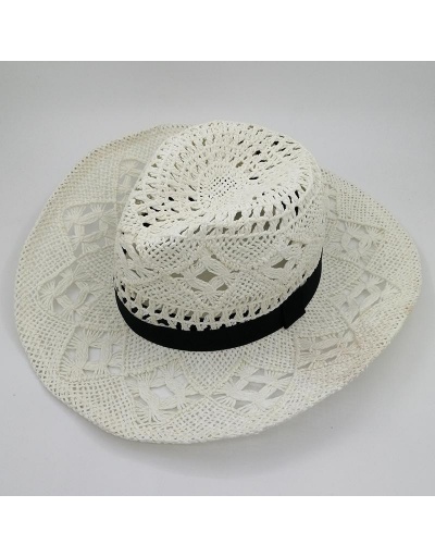  Hollowed-out Foldable Western Cowboy Hat #799246 $15.45 USD, Wholesale Fashion Hats