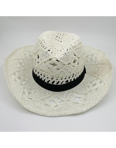 Replica  Hollowed-out Foldable Western Cowboy Hat #799246 $15.45 USD for Wholesale