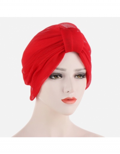 Replica  Fashion Gauze Multi-color Scarf Hat #799249 $10.61 USD for Wholesale