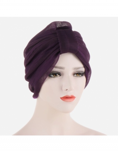 Replica  Fashion Gauze Multi-color Scarf Hat #799249 $10.61 USD for Wholesale