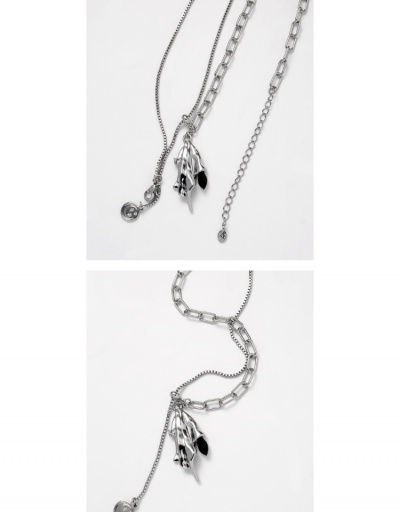 Replica  Fashion Punk Cool Style Pendant Necklace #799253 $11.88 USD for Wholesale