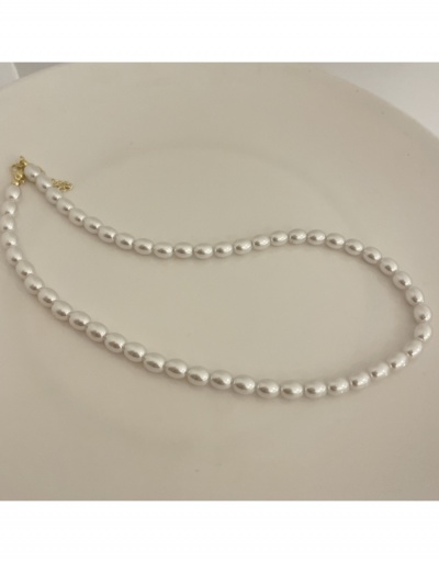 Replica Ladies Full Faux Pearl Necklace #799258 $6.98 USD for Wholesale