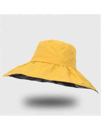 Replica  Women Ruched Sun Protection Beach Wide Brim Hats #799266 $12.15 USD for Wholesale