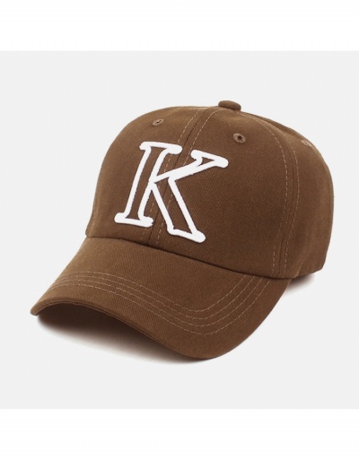 Letter Embroidery White Casual Baseball Caps #799275 $8.65 USD, Wholesale Fashion Hats