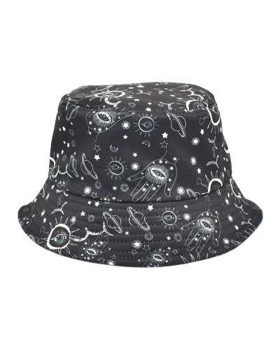 Replica  Sunshade Colorful Printed Bucket Hats For Women #799294 $9.69 USD for Wholesale