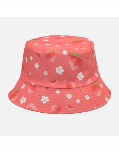 Replica  Sun Block Fruit Print Summer Hats #799296 $9.68 USD for Wholesale