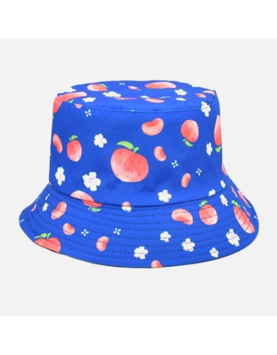 Replica  Sun Block Fruit Print Summer Hats #799296 $9.68 USD for Wholesale