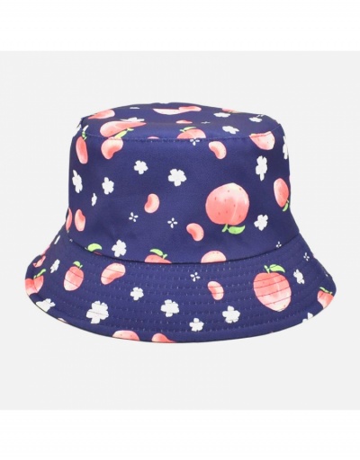 Replica  Sun Block Fruit Print Summer Hats #799296 $9.68 USD for Wholesale