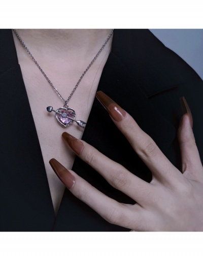 Replica  Heart Chain Women Pendant Necklace #799297 $7.53 USD for Wholesale