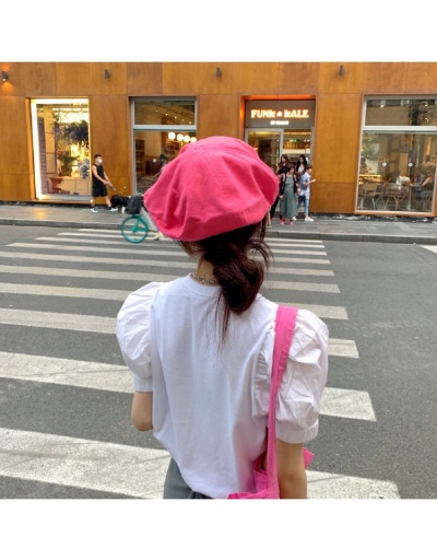 Replica  Leisure Time Sunscreen Pure Cloud Beret Hat #799300 $15.66 USD for Wholesale