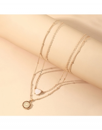 Replica  Heart Stone Luxury Pendant Necklace #799307 $7.98 USD for Wholesale