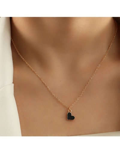 Replica 2022 Simple Heart Pendant Necklace #799313 $6.40 USD for Wholesale