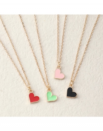 Replica 2022 Simple Heart Pendant Necklace #799313 $6.40 USD for Wholesale