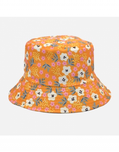  Leisure Time Flower Printing Versatile Bucket Hat #799321 $10.43 USD, Wholesale Fashion Hats