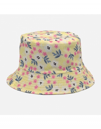 Replica  Leisure Time Flower Printing Versatile Bucket Hat #799321 $10.43 USD for Wholesale