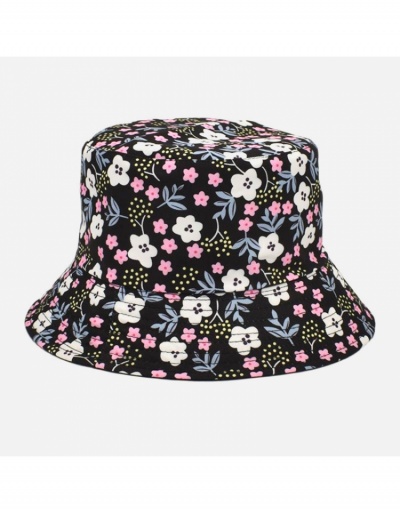 Replica  Leisure Time Flower Printing Versatile Bucket Hat #799321 $10.43 USD for Wholesale