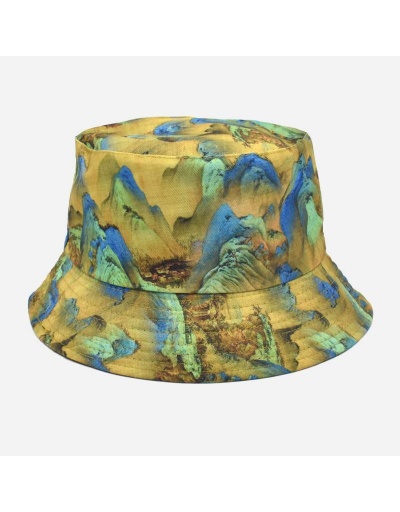 Replica Tie Dye Print Sunshade Fishing Hat #799328 $11.23 USD for Wholesale