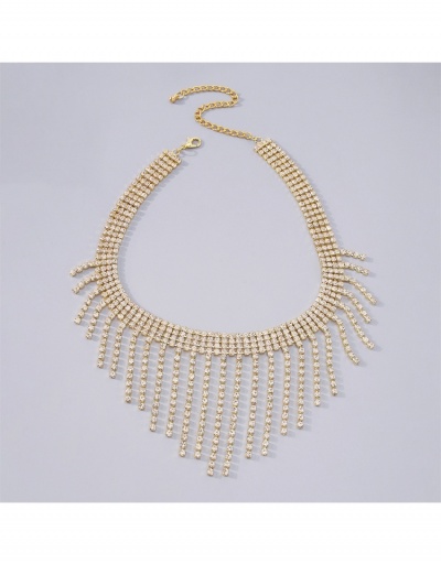 Replica  Rhinestone Tassels Women Necklace Design #799333 $9.38 USD for Wholesale