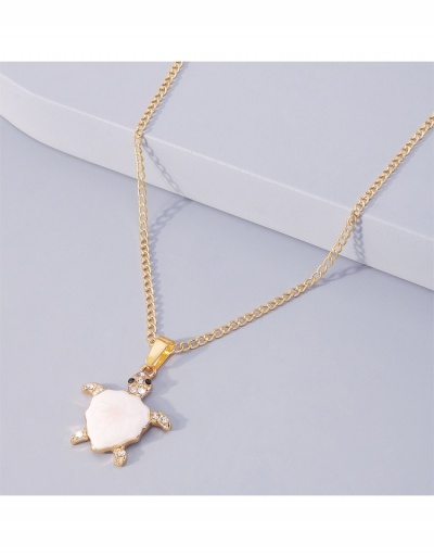 Replica Geometric Printed Pendant Necklace Design #799335 $4.85 USD for Wholesale