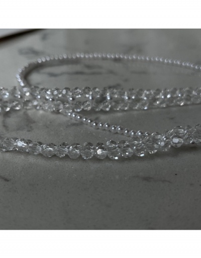 Replica  Faux Pearl Chain Layered Necklace #799339 $8.18 USD for Wholesale