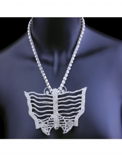 Replica Fashionable Rhinestone Necklaces For Ladies #799383 $15.80 USD for Wholesale