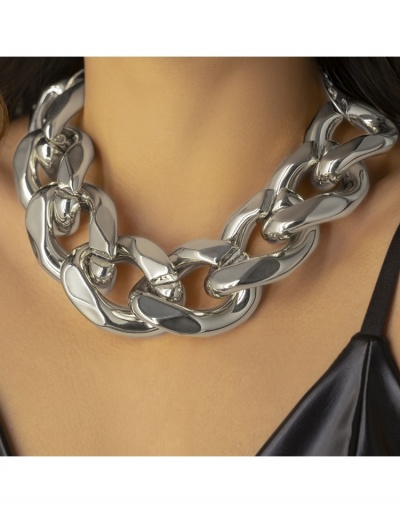 Big Chain Hip Hop Women Necklace #799388 $12.73 USD, Wholesale Fashion Necklaces