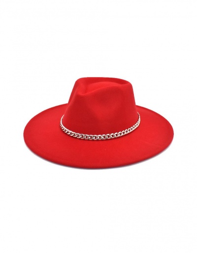 Replica New Solid Fashionable Wide Brim Unisex Cap #799401 $12.97 USD for Wholesale