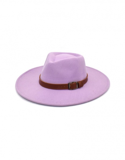 Replica Popular Woolen Design Couple Fedora Hat Autumn  #799418 $11.38 USD for Wholesale