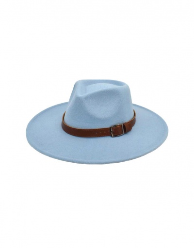 Replica Popular Woolen Design Couple Fedora Hat Autumn  #799418 $11.38 USD for Wholesale