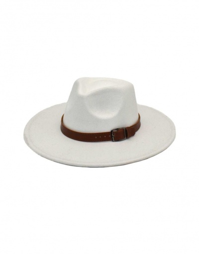 Replica New Casual Woolen Warm Fedora Hat  #799420 $11.38 USD for Wholesale