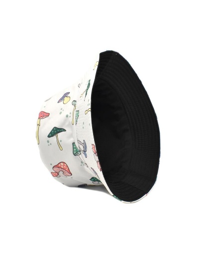 Replica Cure Mushroom Print Casual Unisex Fisherman Cap #799426 $9.31 USD for Wholesale