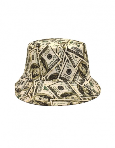 Replica Particular Dollar Print Sun-Prof Fisherman Cap #799435 $9.67 USD for Wholesale