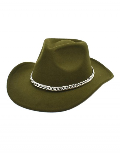 Replica All-Match Chain Accessories Solid Cowboy Cap #799444 $12.73 USD for Wholesale