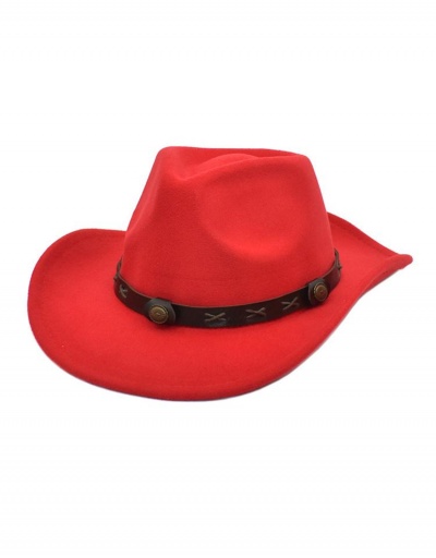 Euro Style Solid Cowboy Easy Matching Cap #799447 $13.47 USD, Wholesale Fashion Hats