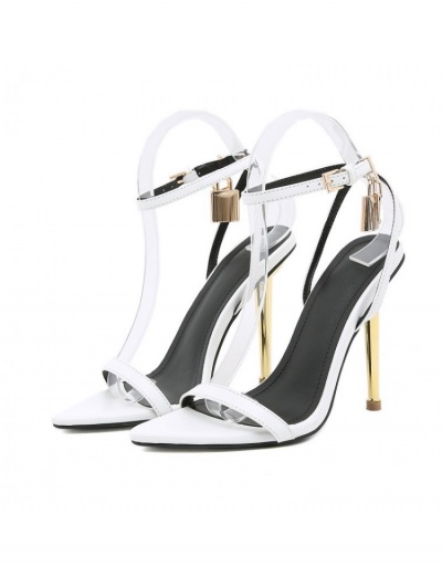 Replica Ladies Street Stiletto  Ankle Strap Heels  #799470 $37.38 USD for Wholesale