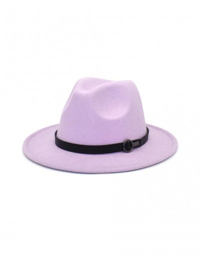 Classic Solid Color Belt Accessories Perform Cap #799480 $11.54 USD, Wholesale Fashion Hats