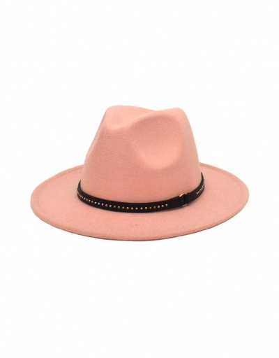 All-Match Perform Solid Unisex Fedora Hat #799501 $11.65 USD, Wholesale Fashion Hats