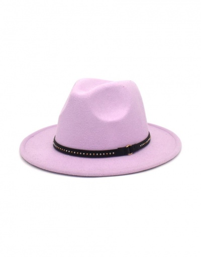 Replica All-Match Perform Solid Unisex Fedora Hat #799501 $11.65 USD for Wholesale