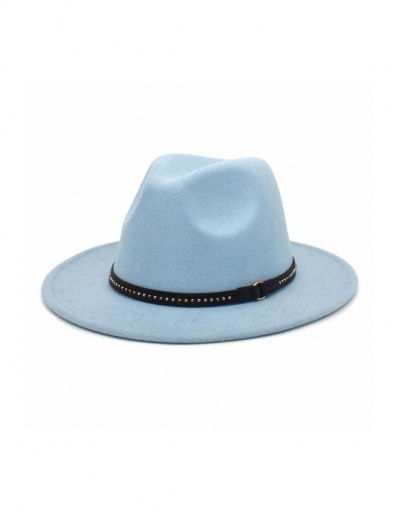 Replica All-Match Perform Solid Unisex Fedora Hat #799501 $11.65 USD for Wholesale