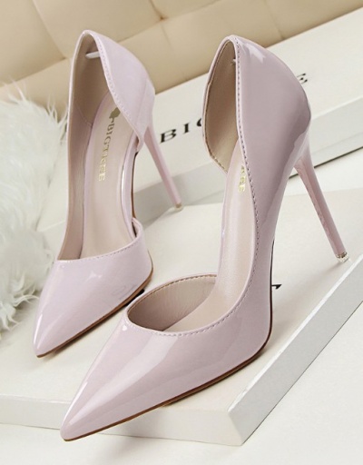 OL Style Solid Pointed Women Stiletto #799515 $29.27 USD, Wholesale Fashion Heels