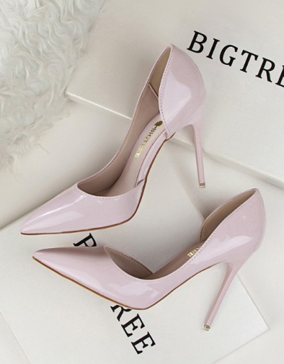 Replica OL Style Solid Pointed Women Stiletto #799515 $29.27 USD for Wholesale