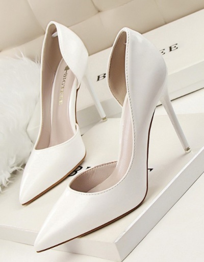 Replica OL Style Solid Pointed Women Stiletto #799515 $29.27 USD for Wholesale