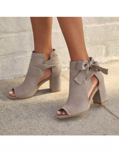 Fashion Ankle Strap Heels Chunky Heel Shoes  #799519 $25.19 USD, Wholesale Fashion Heels