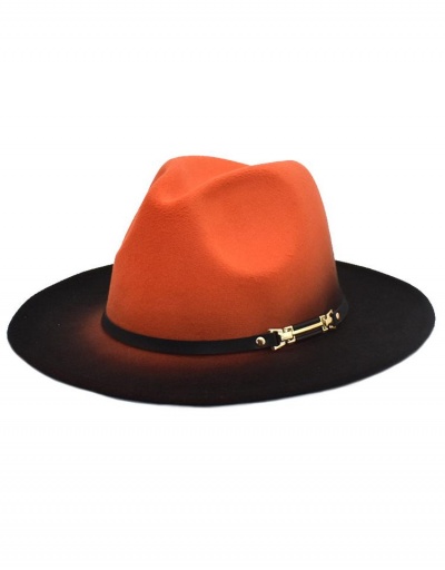 Replica Trendy Gradient Color Popular Unisex Fedora Hat #799526 $13.18 USD for Wholesale