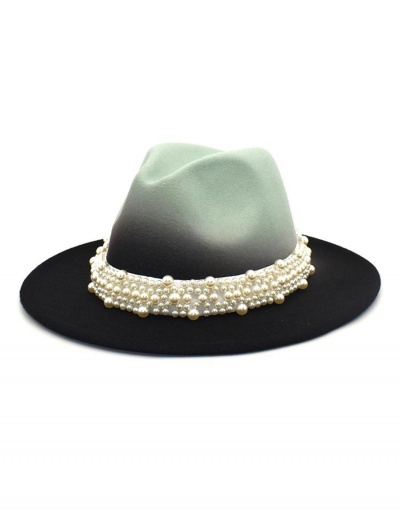 Replica Adorable Attractive Faux-Pearl Gradient Color Hat #799529 $18.79 USD for Wholesale