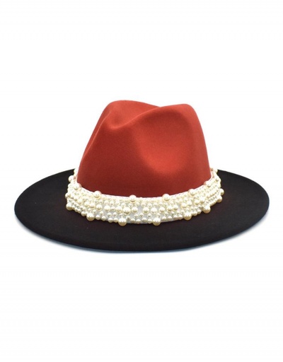 Replica Adorable Attractive Faux-Pearl Gradient Color Hat #799529 $18.79 USD for Wholesale