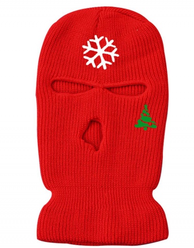 Replica Festive Christmas Tree Snowflake Unisex Ski Mask  #799532 $12.83 USD for Wholesale