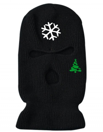 Replica Festive Christmas Tree Snowflake Unisex Ski Mask  #799532 $12.83 USD for Wholesale