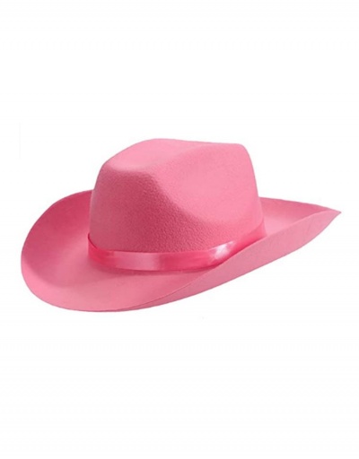 Sweet Pink Ribbon Western Cowboy Hat #799537 $10.23 USD, Wholesale Fashion Hats